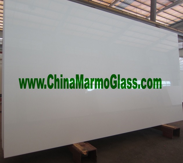 Snow White Crystallized Stone Slabs